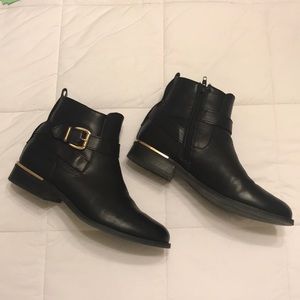 Steve Madden Black Booties